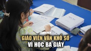 Số hóa học bạ để giảm thủ tục hành chính, quản lý tốt hơn và minh bạch hơn